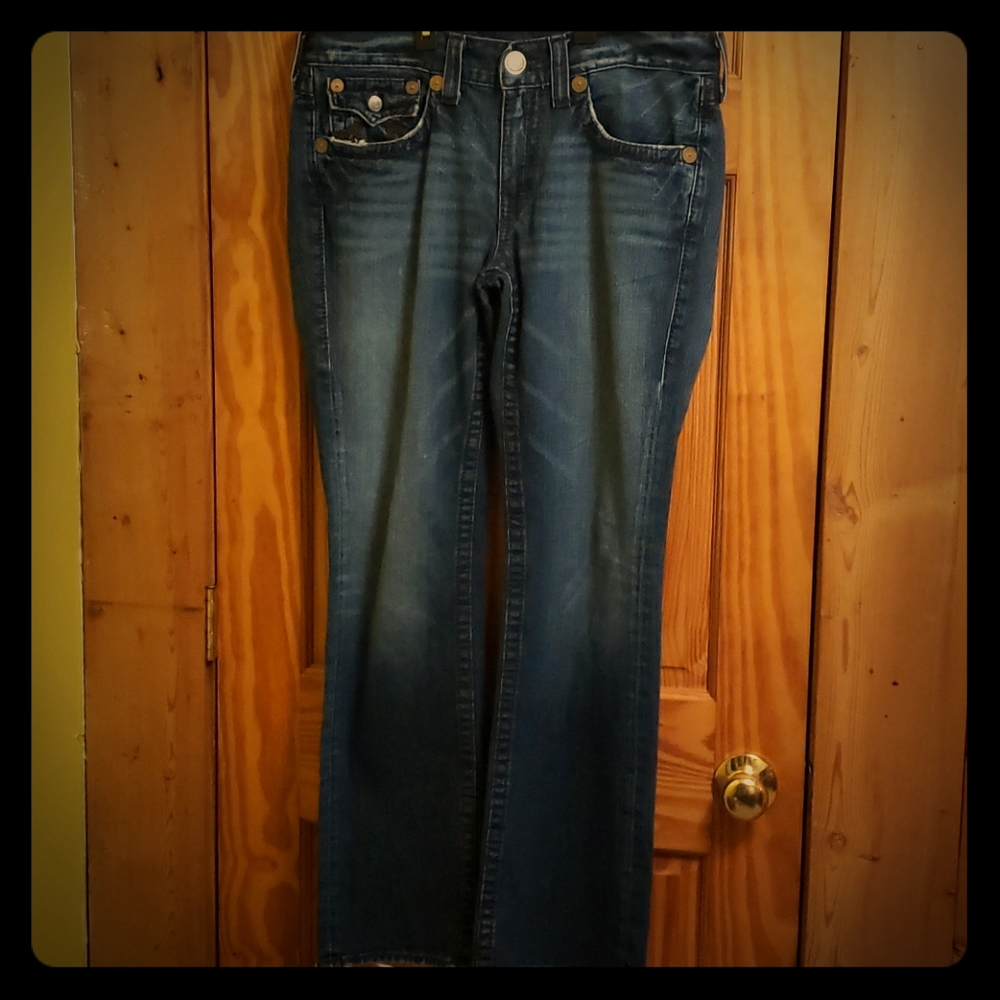True Religion Rainbow Ricky sz 34 Jeans